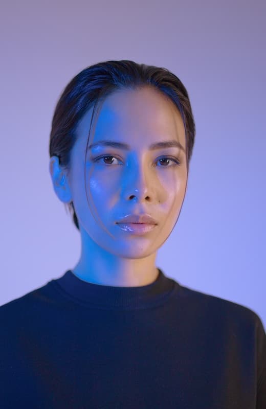 Stylish woman portrait