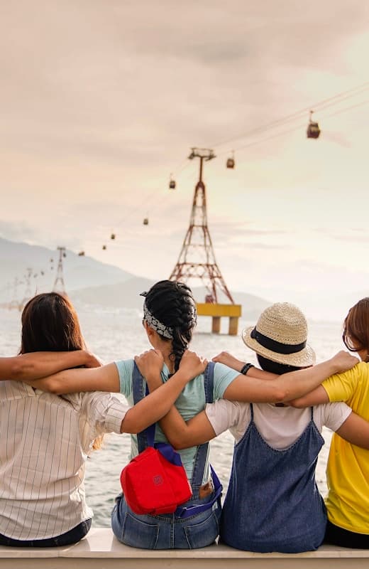 Group of friends together